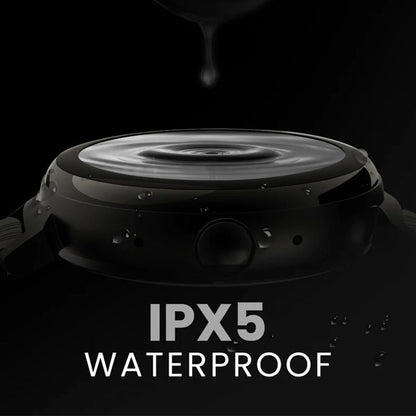 HiFuture Aura Genius Lady Smart Bluetooth Calling Watch with AMOLED 1.04" Display - Rose Gold